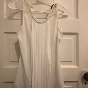 White tank top